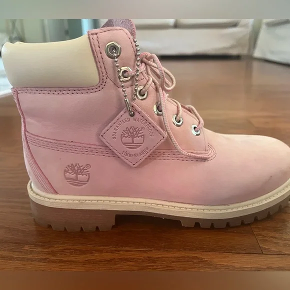 Pink Timberlands
